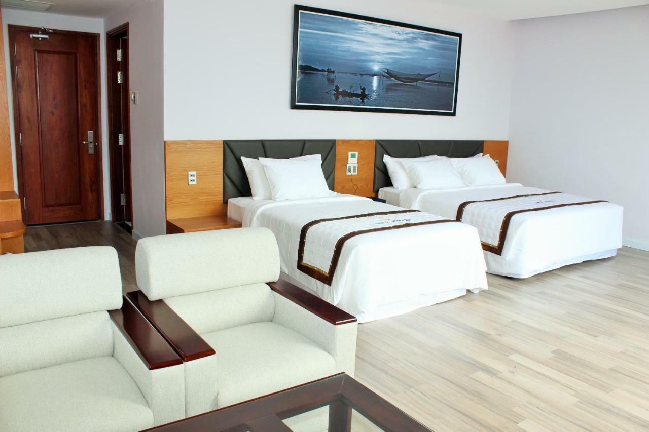 Sky Hotel Hong Ngu Bagian luar foto